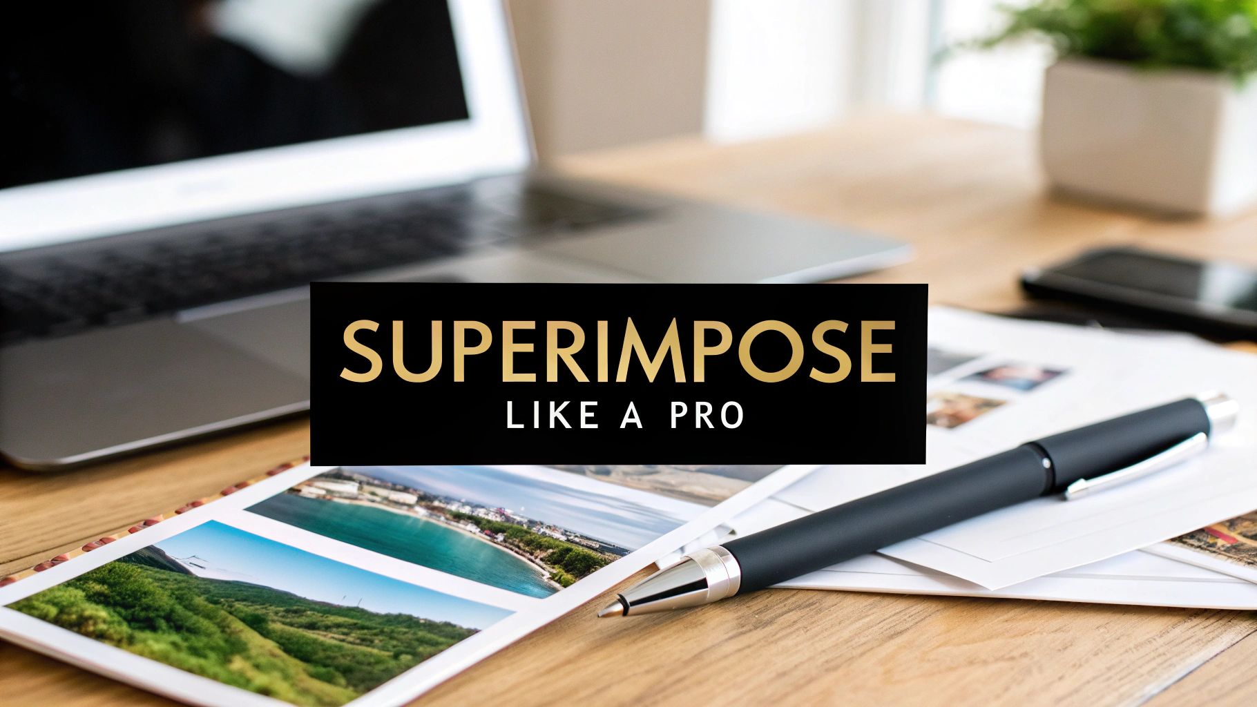 How to Superimpose Images Like a Pro