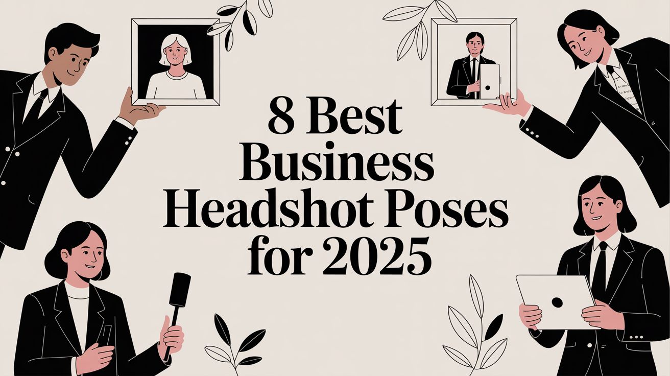 8 Best Business Headshot Poses for 2025