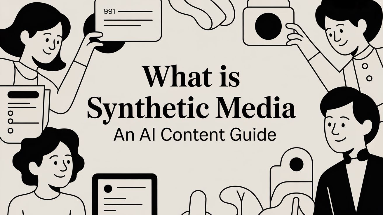 What Is Synthetic Media an AI Content Guide