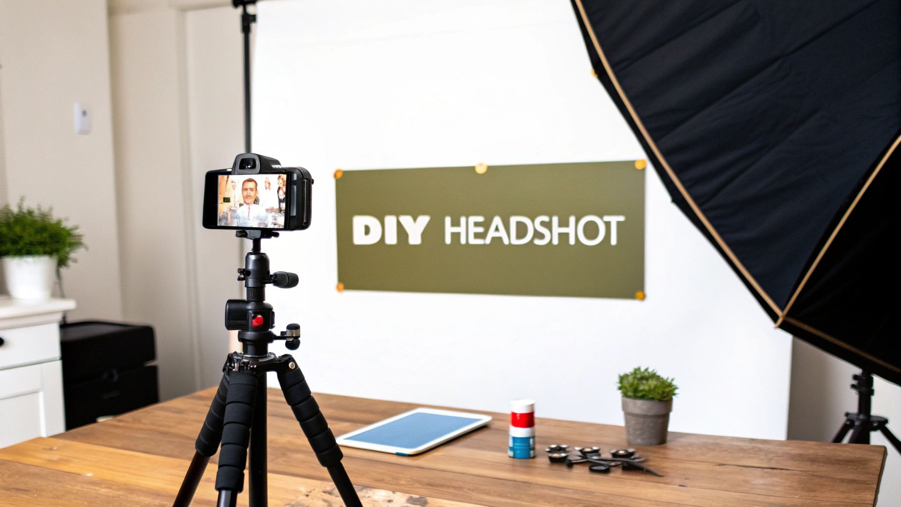 How to Take Your Own Headshot Like a Pro