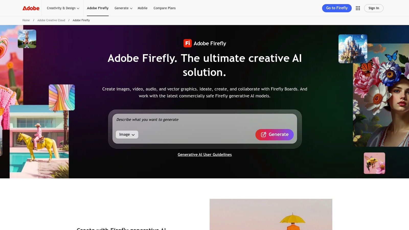 Adobe Firefly (Creative Cloud)
