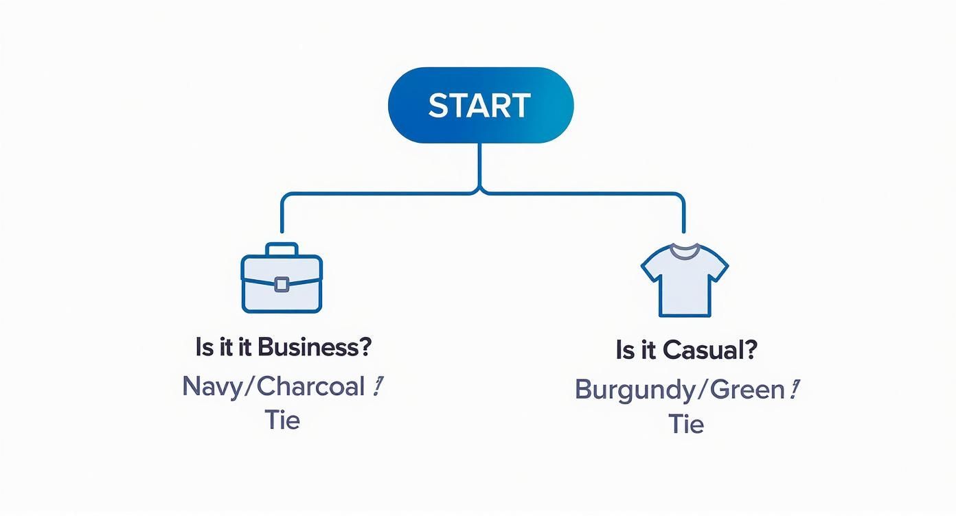Infographic about pink shirt what color tie
