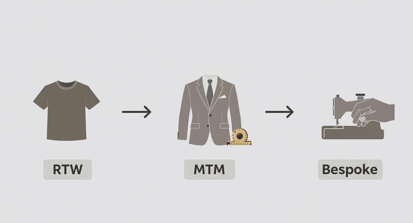 Infographic about made to measure