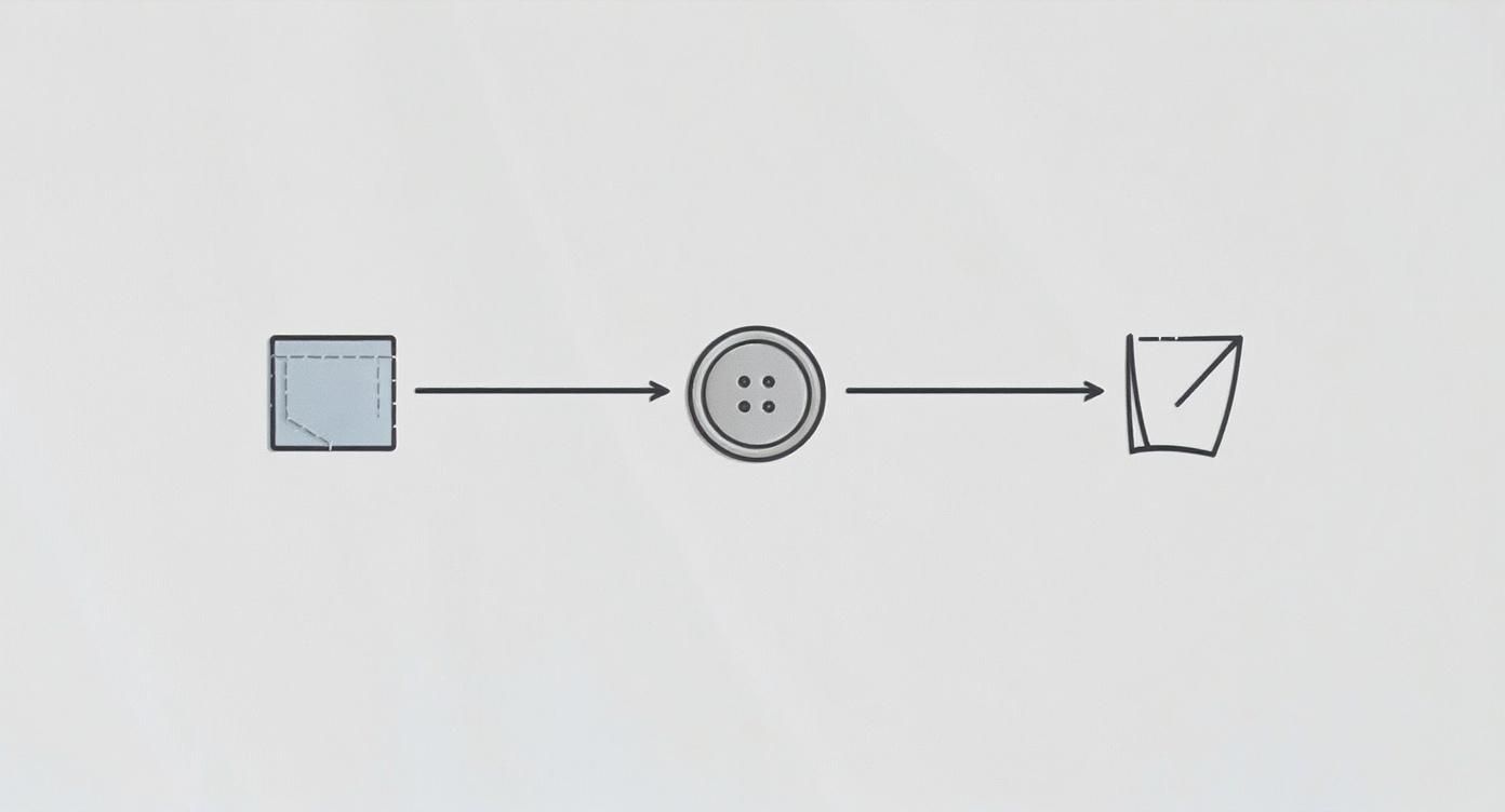 Infographic about difference between sports coat and blazer