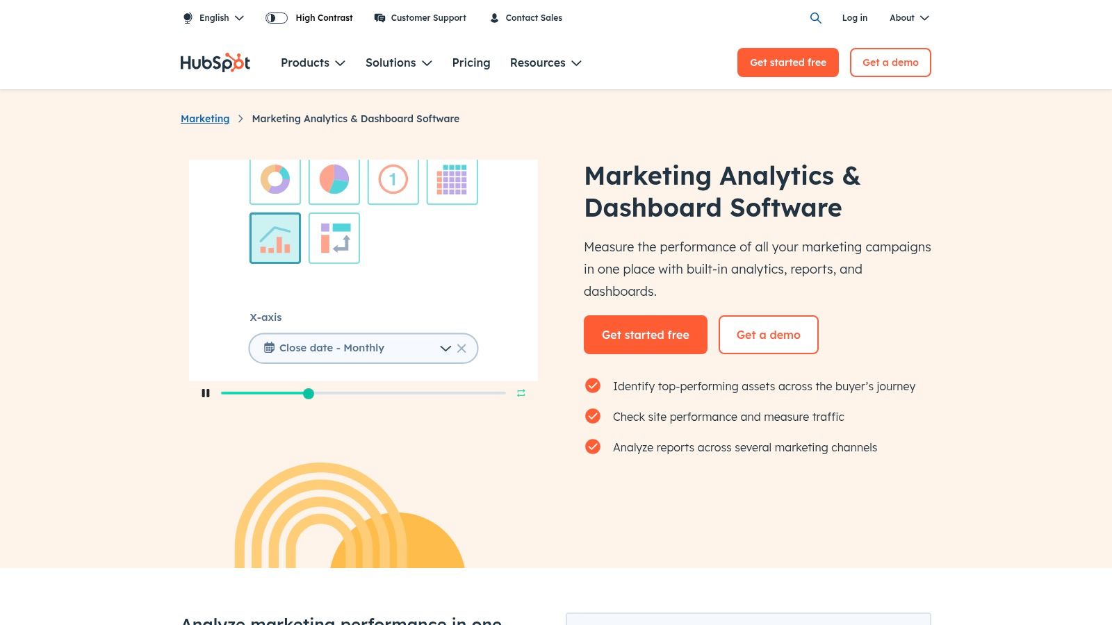 HubSpot Marketing Analytics