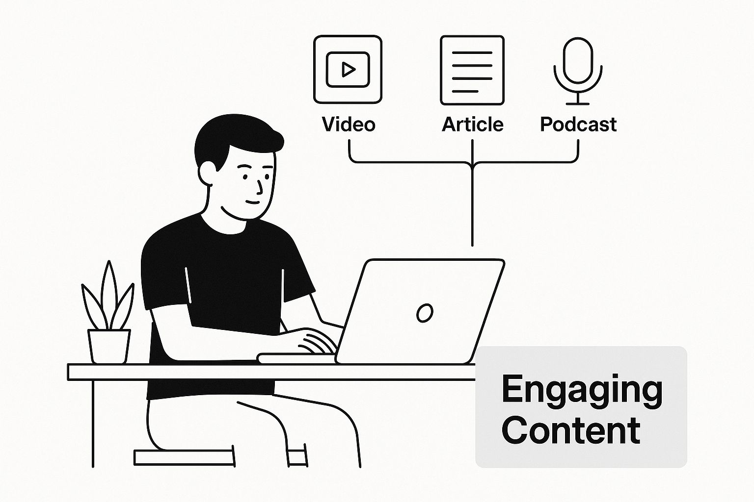 Infographic about demand generation strategy