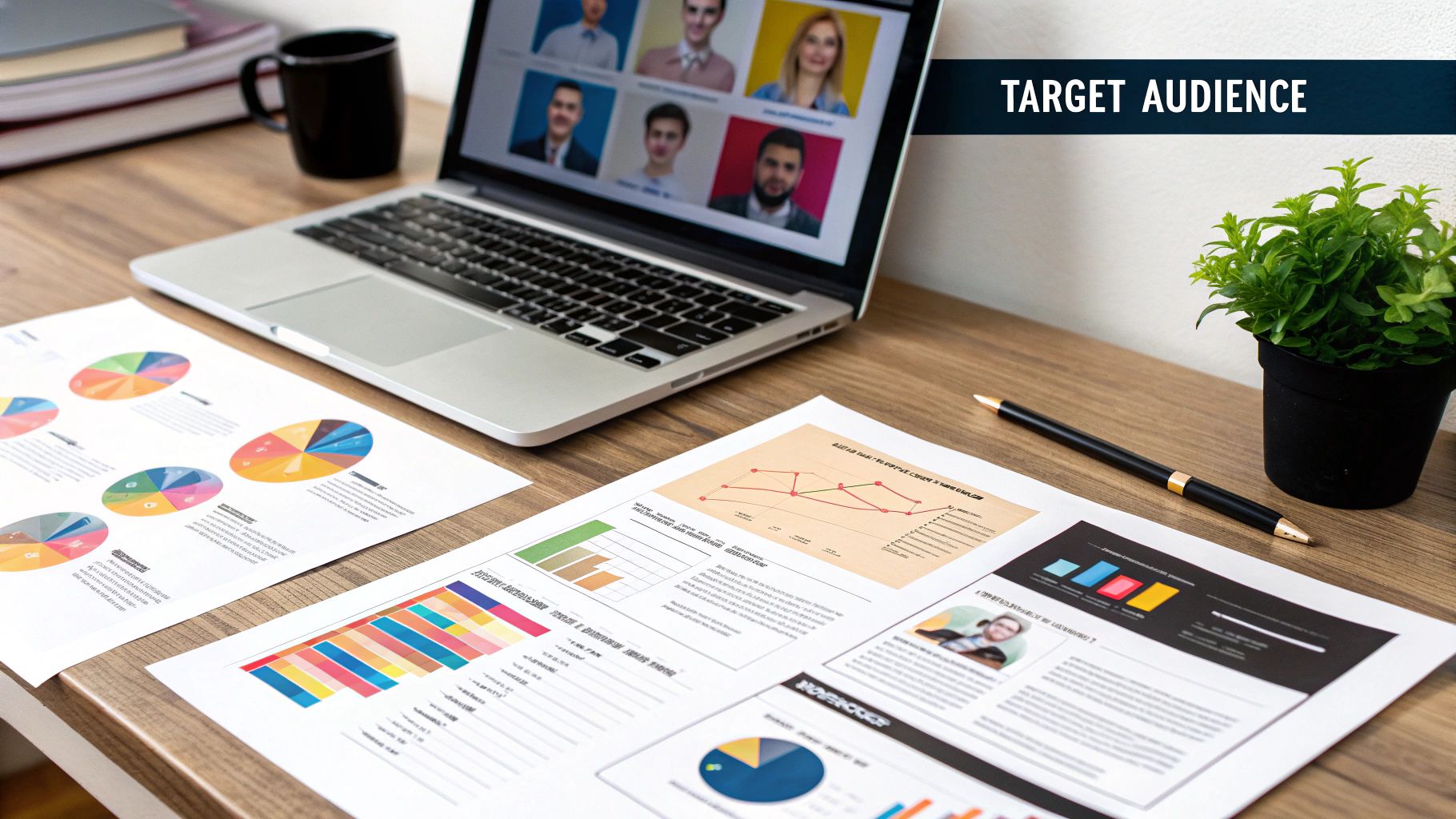 A team of startup founders brainstorming and defining their research goals on a whiteboard.