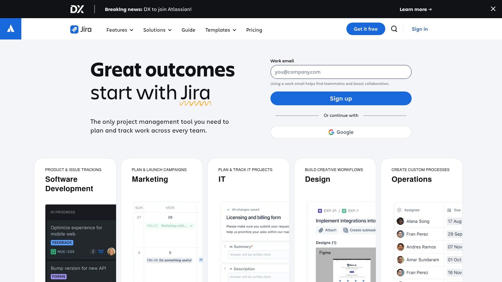 Atlassian Jira Software (Cloud)
