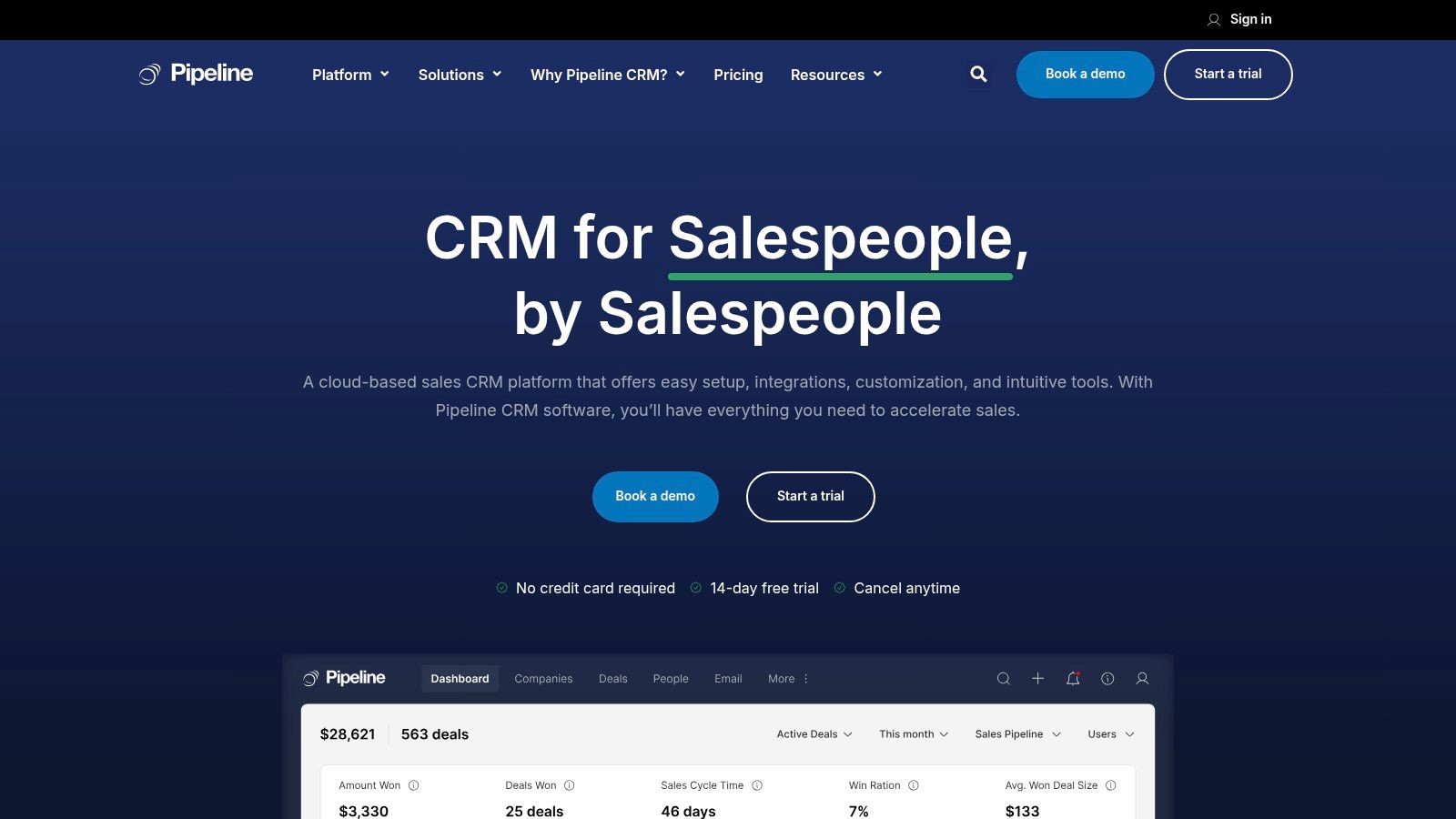 Pipeline CRM