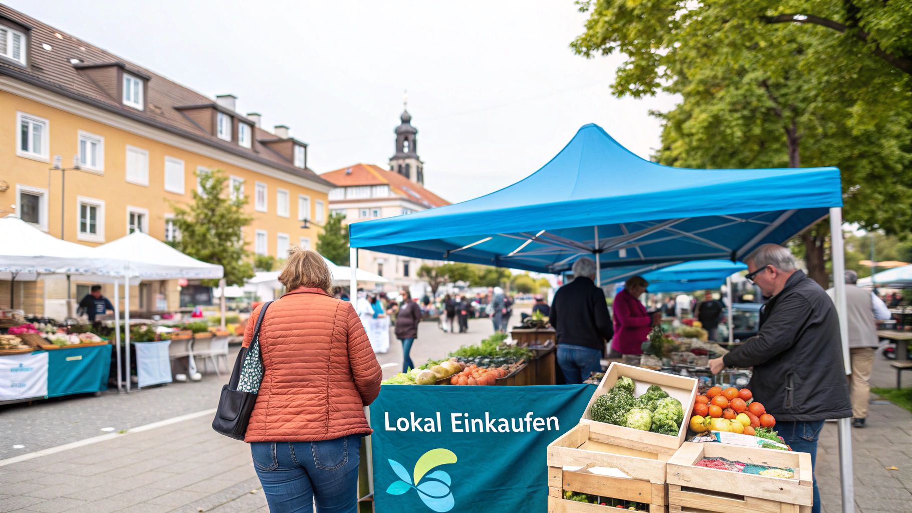 Lokaler Marktplatz