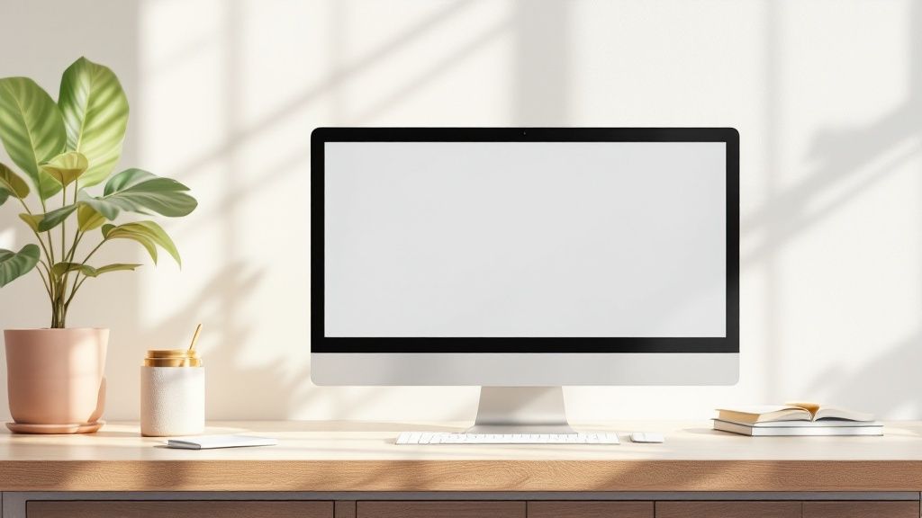 Eine Person notiert eine Keyword-Strategie auf einem Whiteboard, um die Online-Shop-SEO zu verbessern.