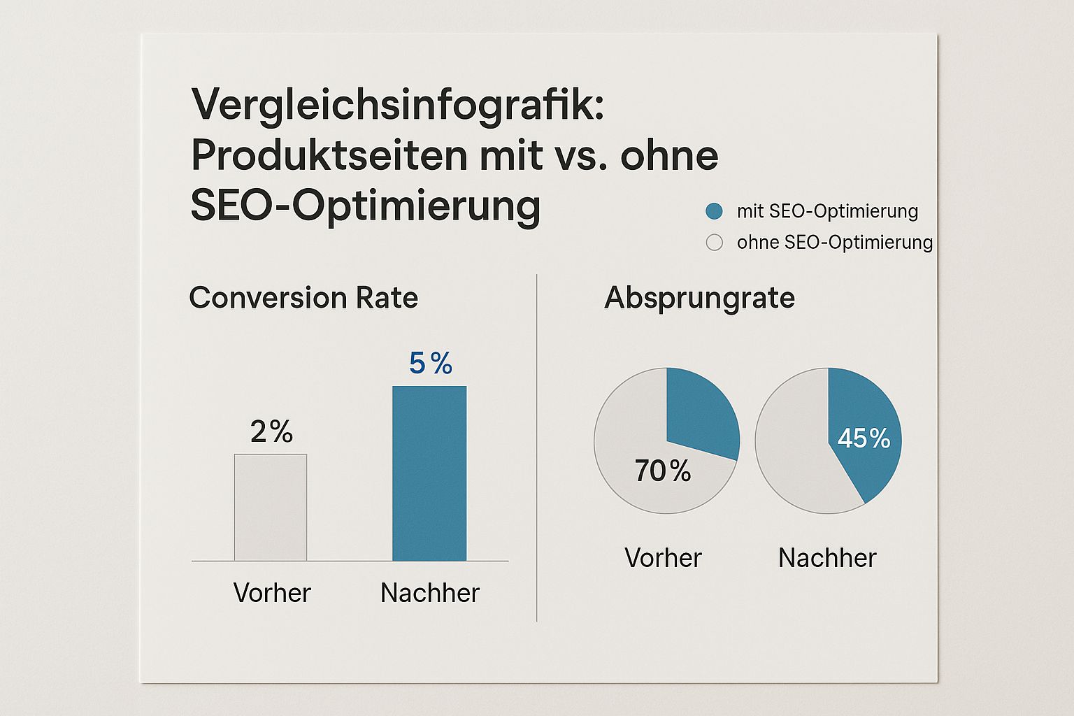 Infographic about online shop seo
