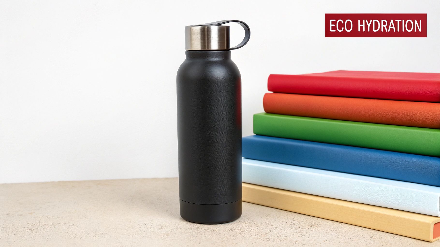 Reusable Water Bottles Made from Recycled Materials