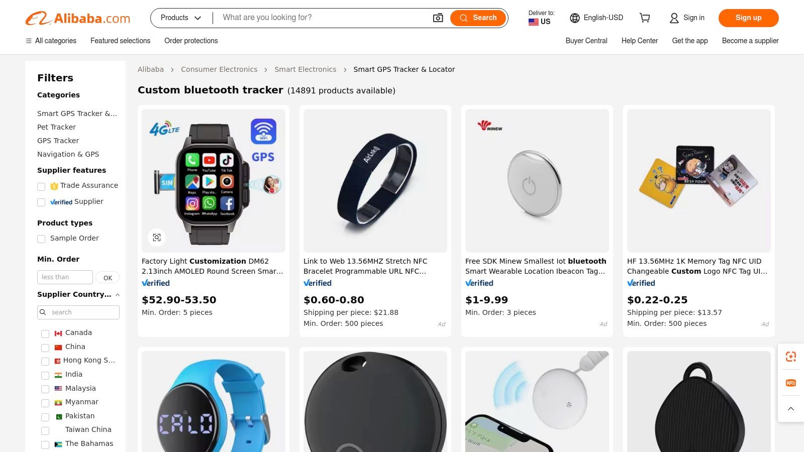 Smart Bluetooth Trackers