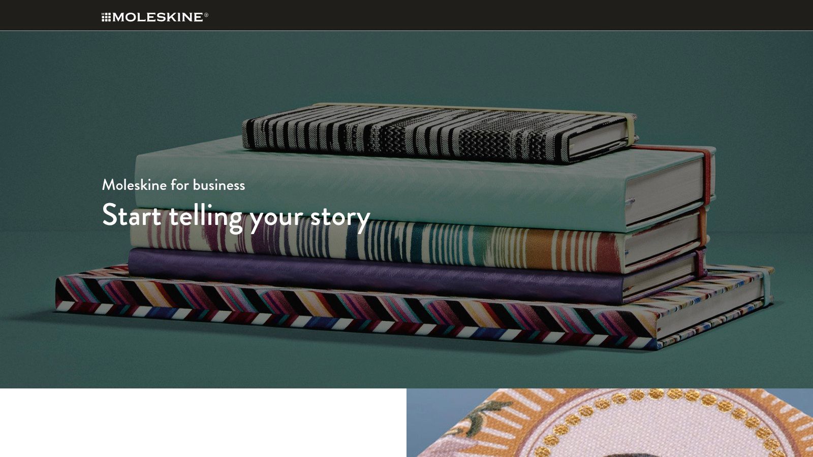 Moleskine Classic Notebook with Custom Embossing