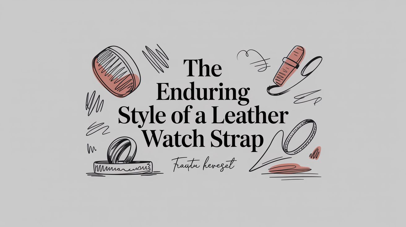 The Enduring Feel of a Leather Watch Strap