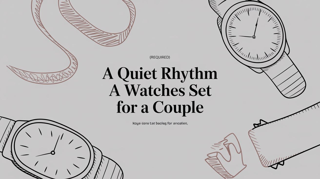 A Quiet Rhythm A Watches Set For A Couple