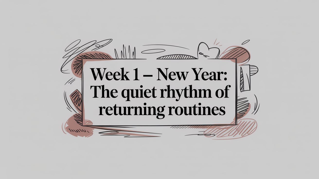 Week 1 — New Year: Time Continues