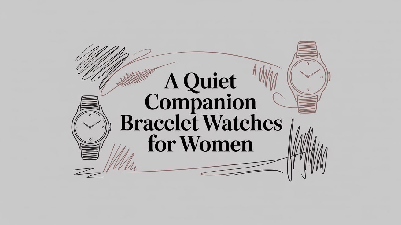 A Quiet Companion for Women: The Bracelet Watch