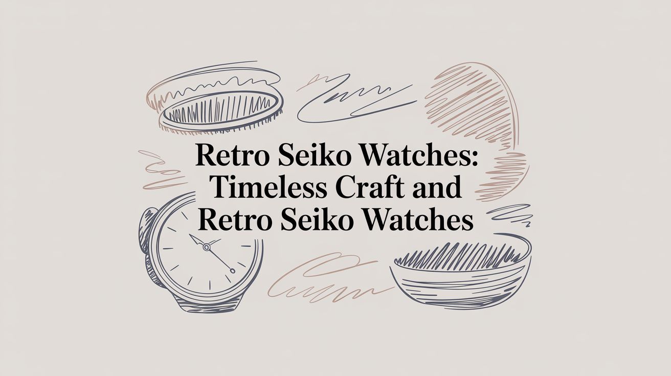 A Quiet Continuity: Finding Stories in Retro Seiko Watches