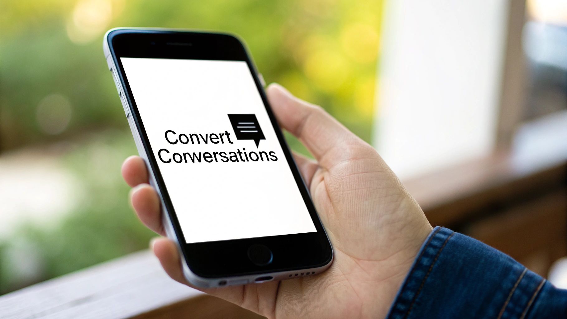 A Drift chatbot conversation example on their website A Drift chatbot conversation example on their website