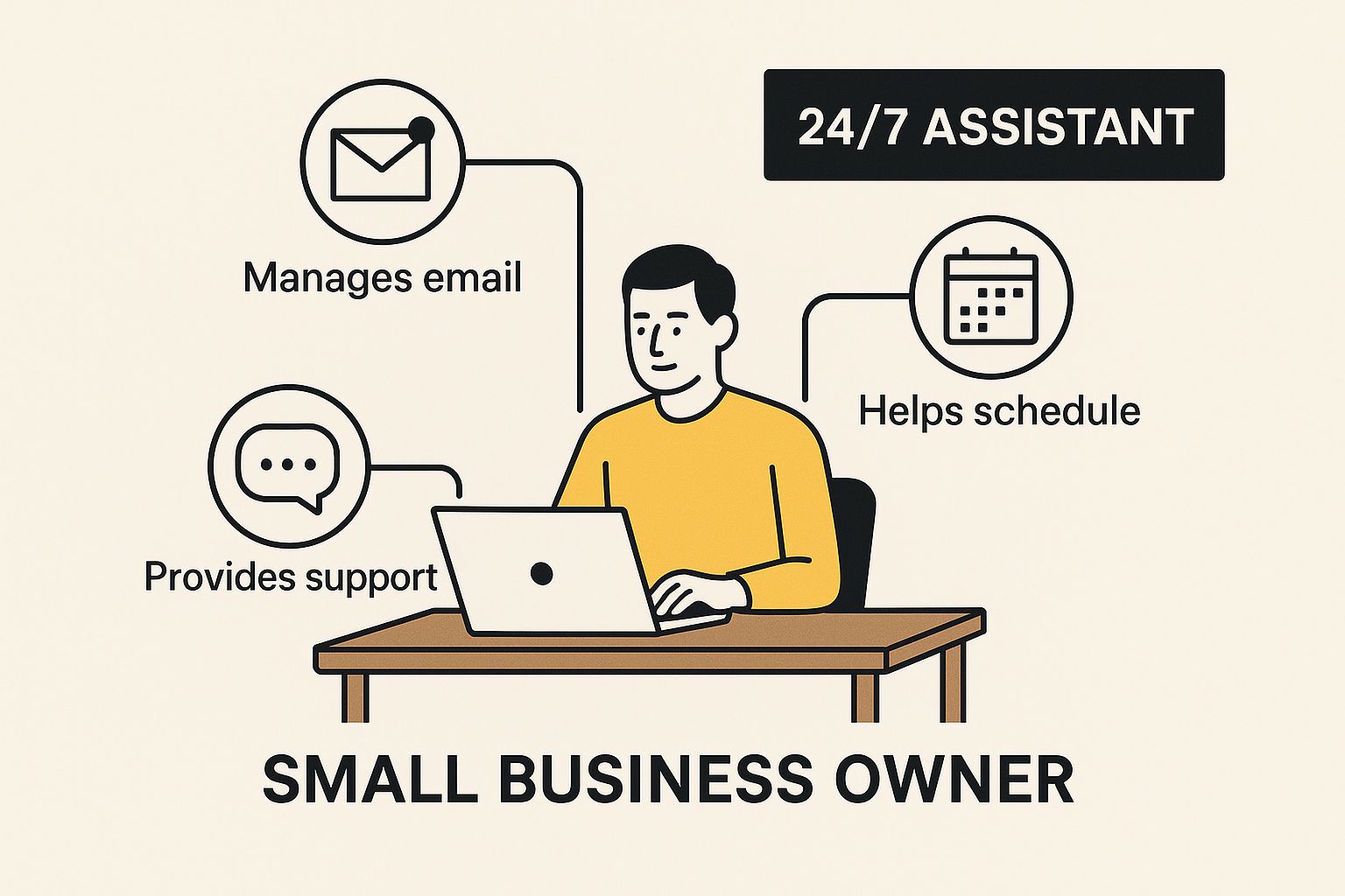 Infographic about ai automation for small business