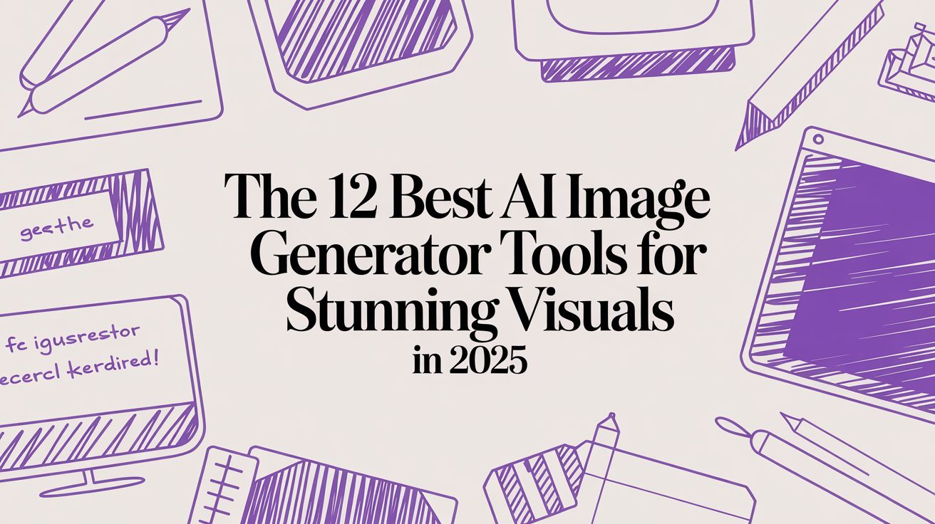 Las 12 mejores herramientas de generación de imágenes con AI para visuales impresionantes en 2025
