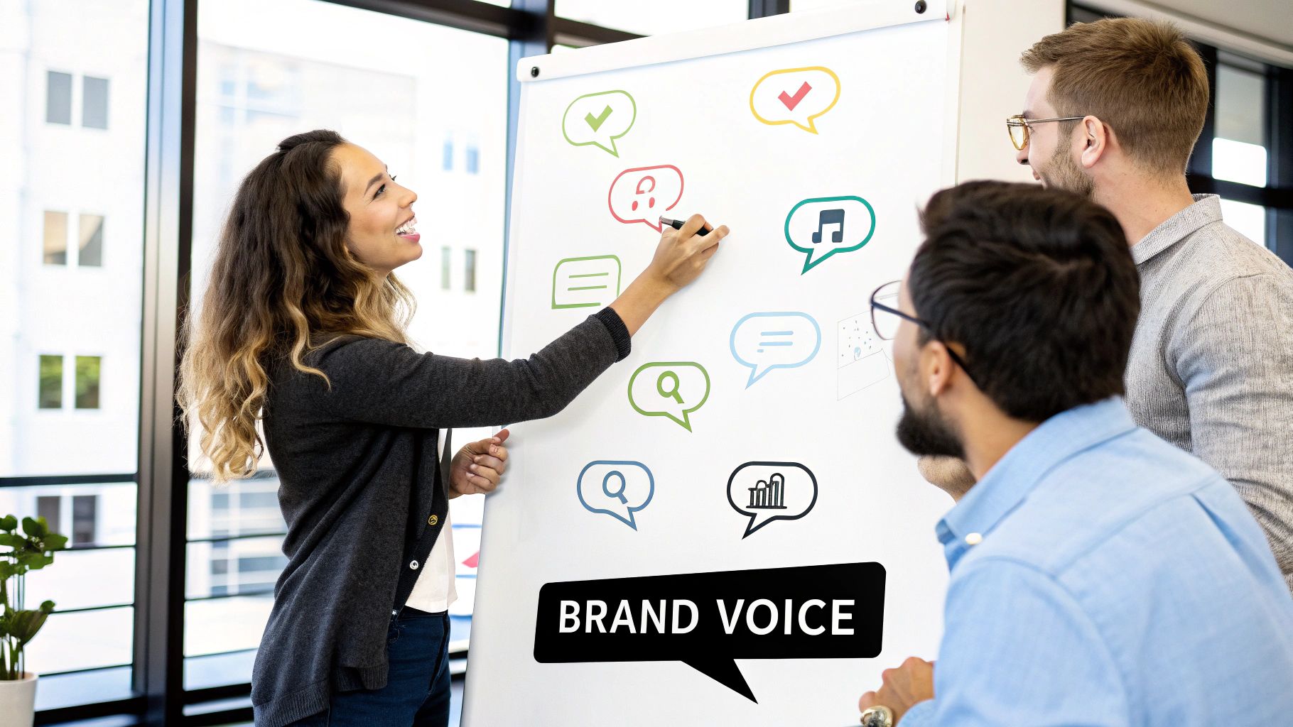 Consistent Brand Voice and Messaging