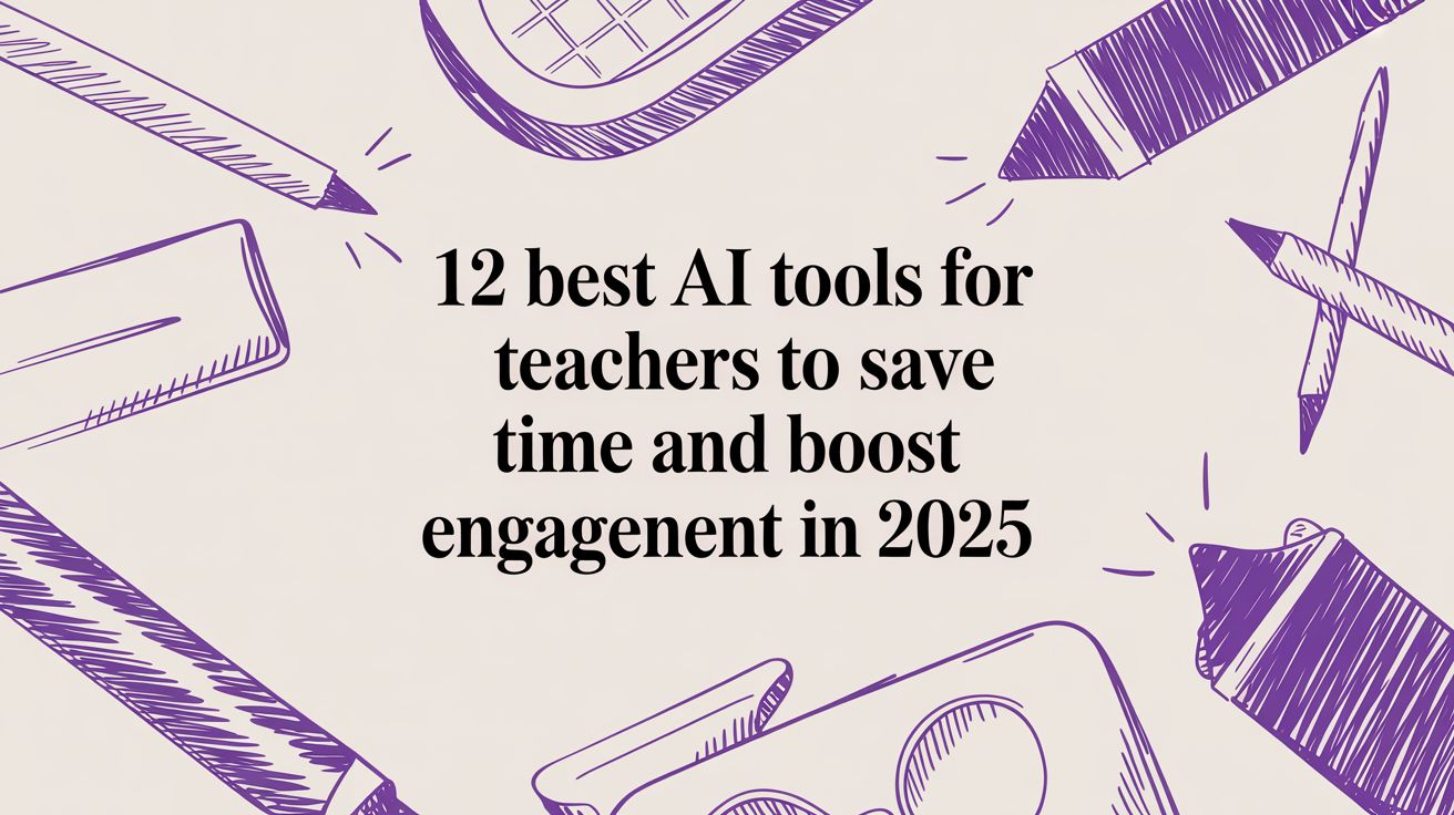 Die 12 besten KI-Tools für Lehrkräfte, um Zeit zu sparen und die Beteiligung im Jahr 2025 zu steigern