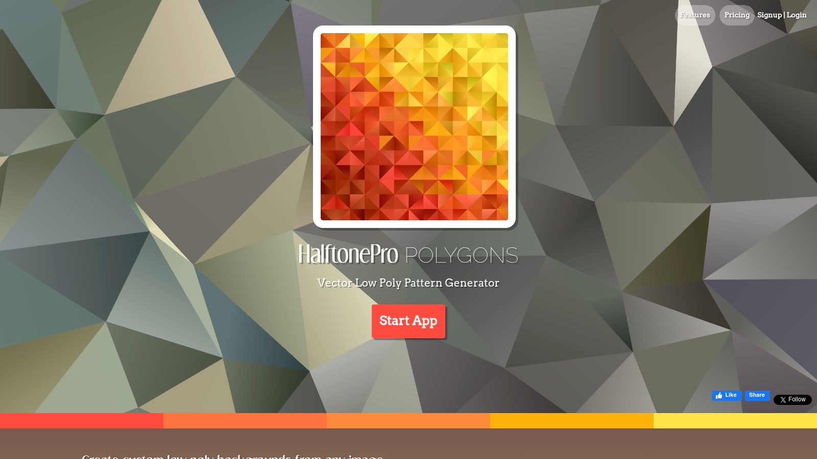 HalftonePro Polygons