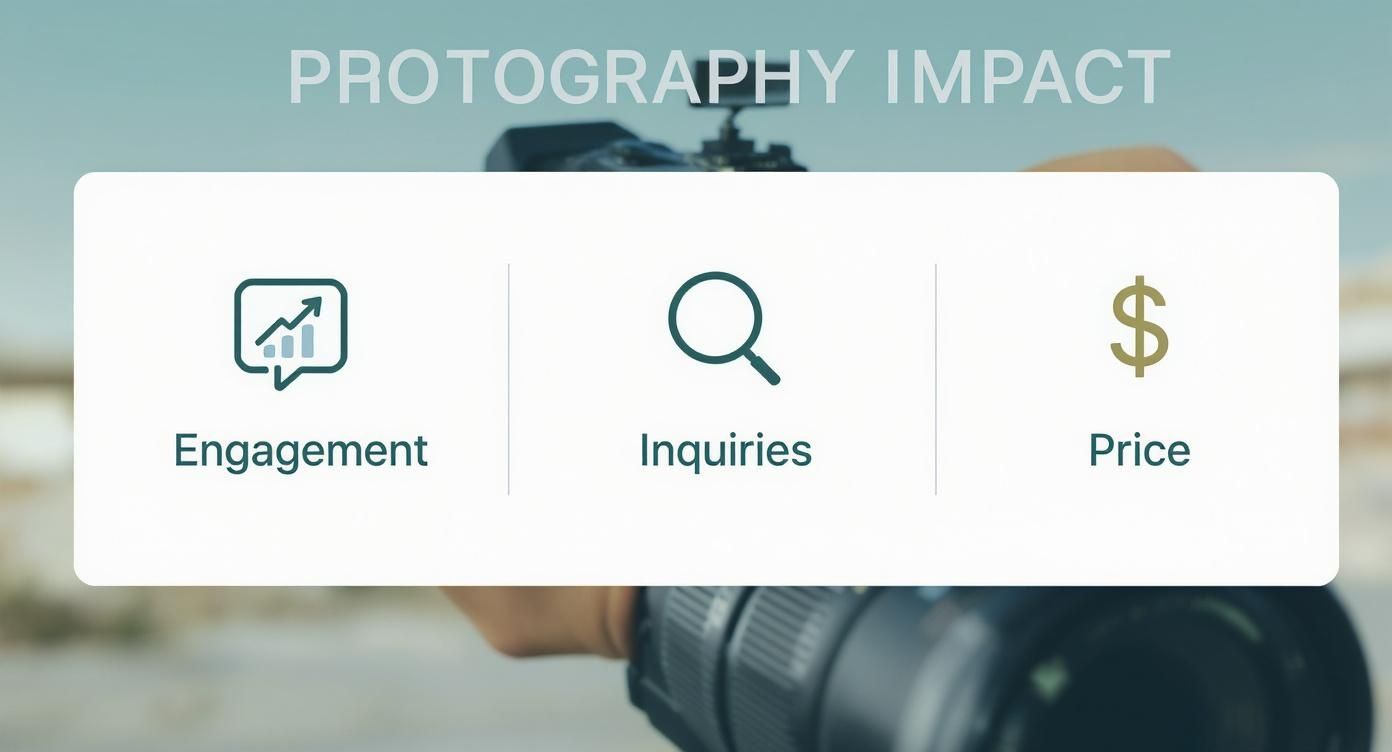 Infographic about miami real estate photographer