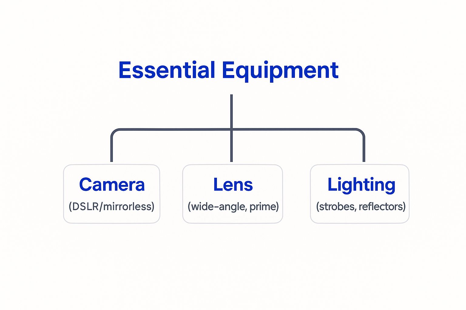 Infographic about professional real estate photography orlando