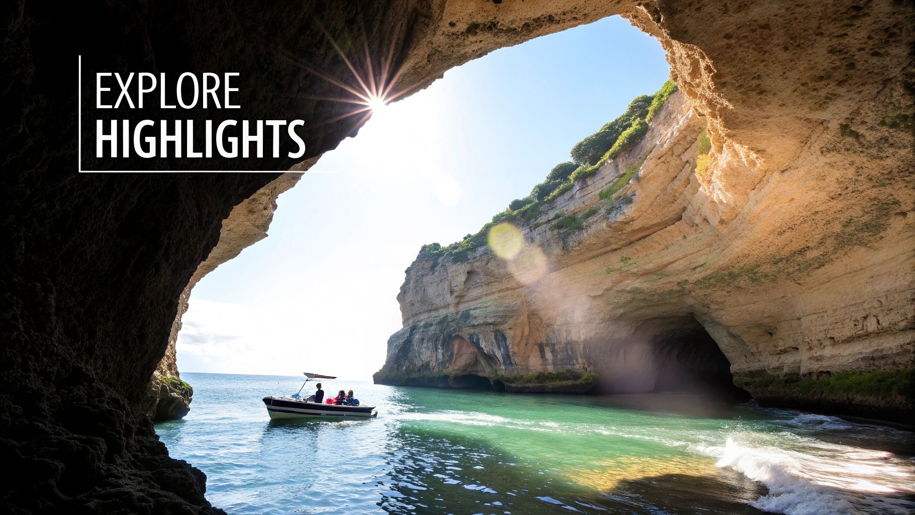 Algarve boat tour image