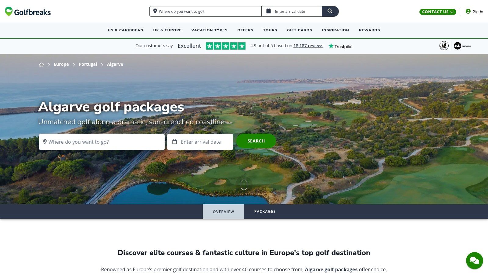 Golfbreaks (US site)