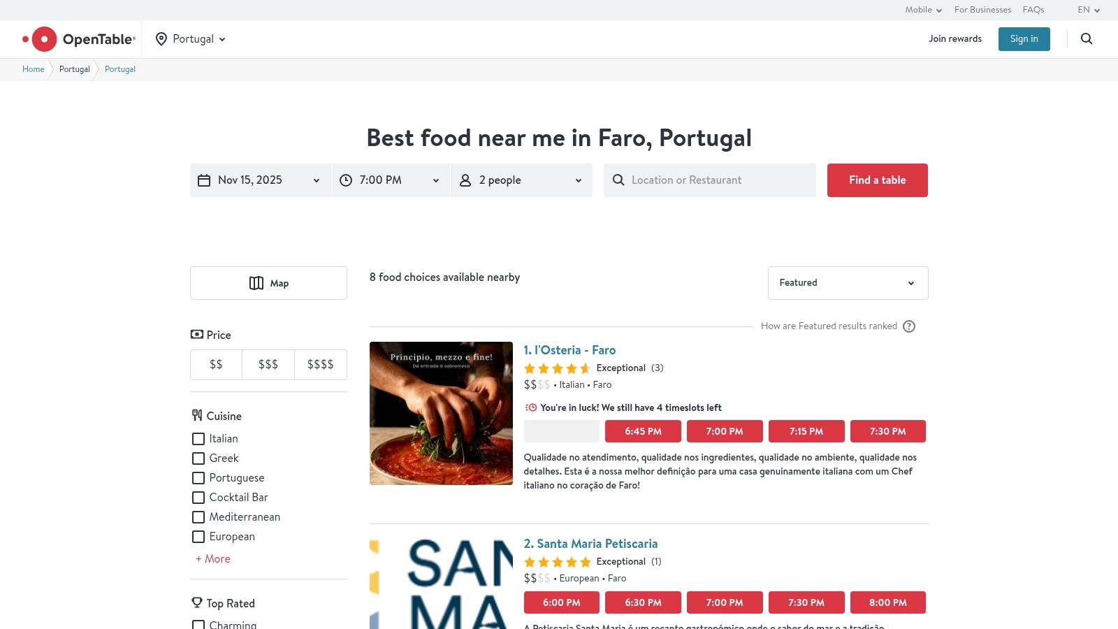 OpenTable