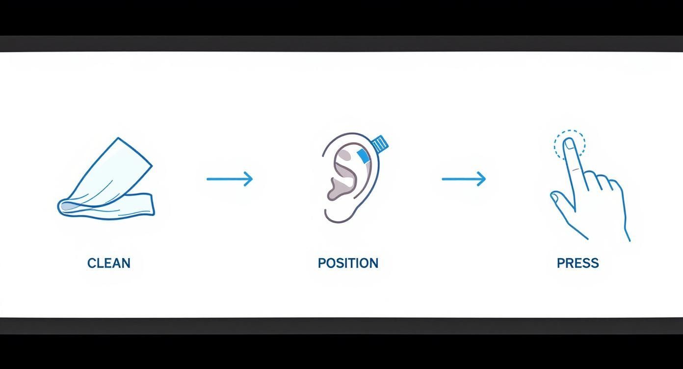 Infographic about corrector de orejas