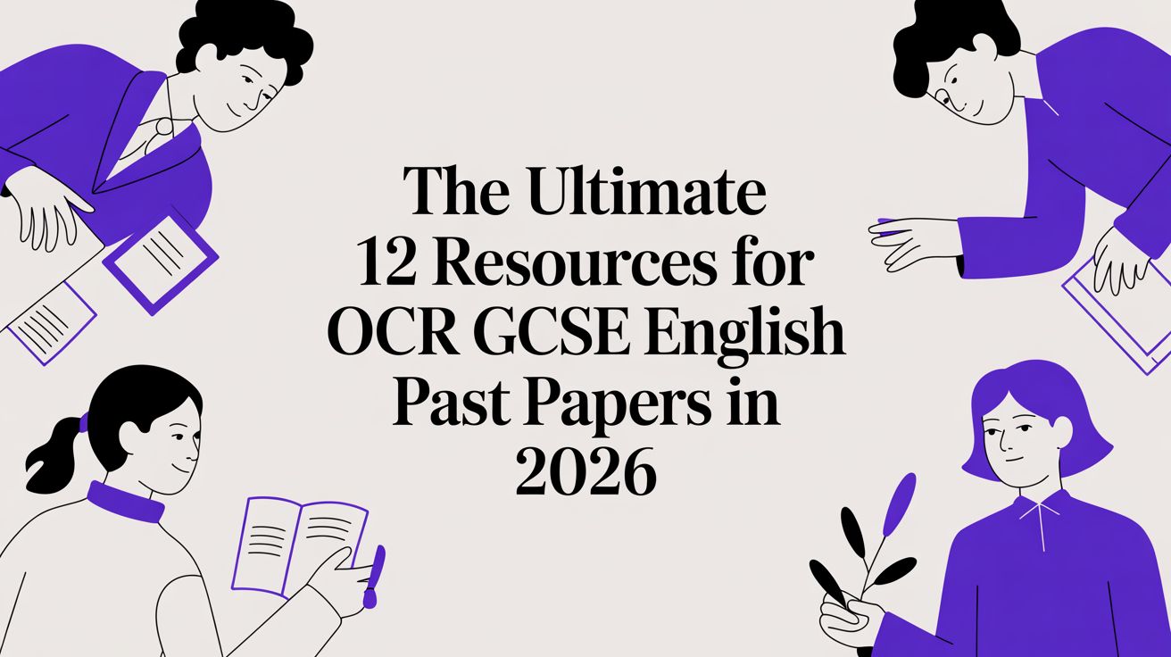 The Ultimate 12 Resources for OCR GCSE English Past Papers in 2026