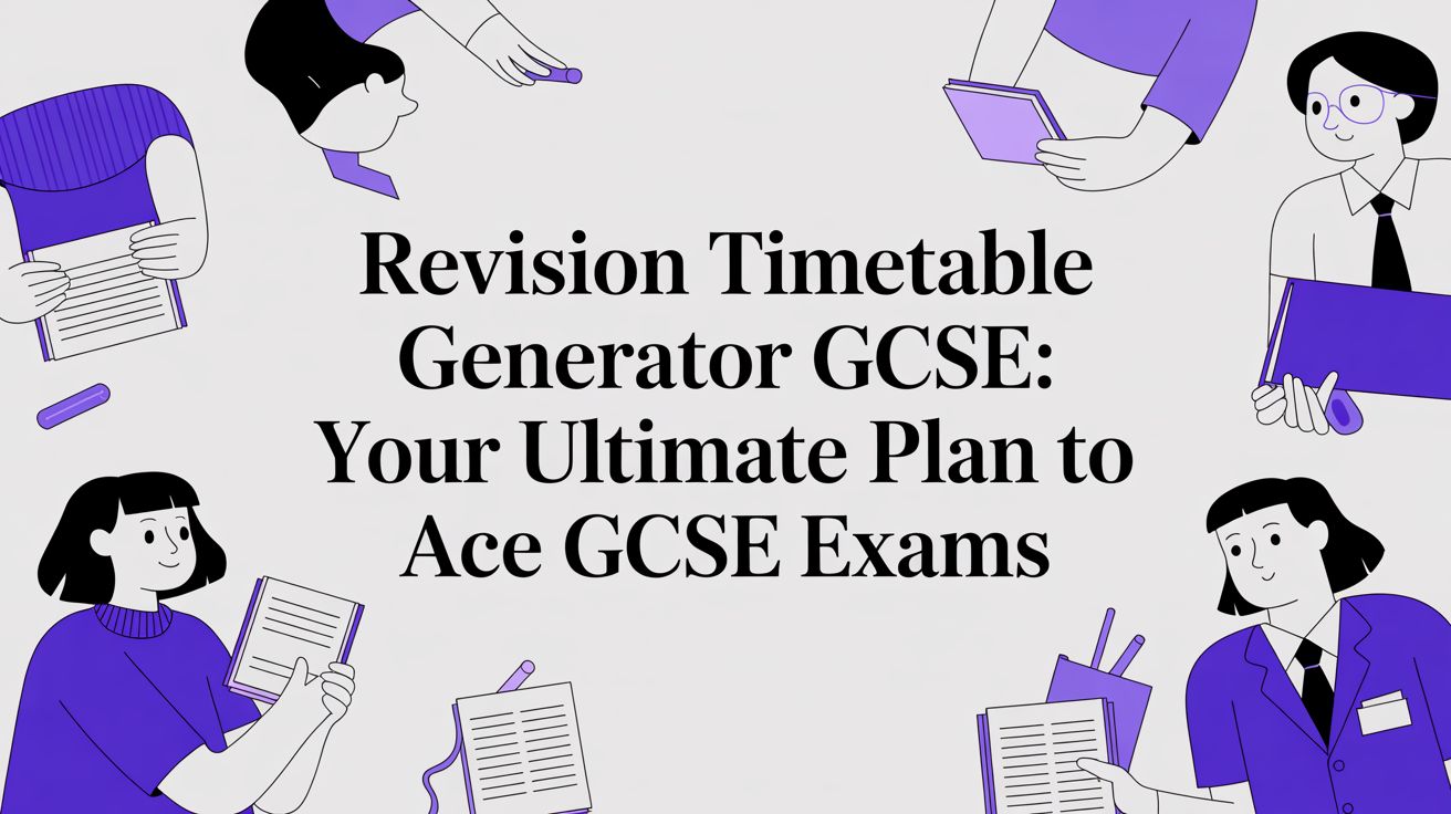 Revision Timetable Generator GCSE: Your Ultimate Plan to Ace Your Exams