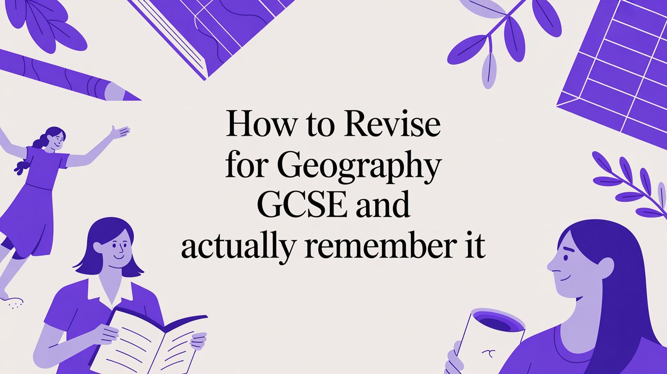 How to Revise for Geography GCSE and Actually Remember It