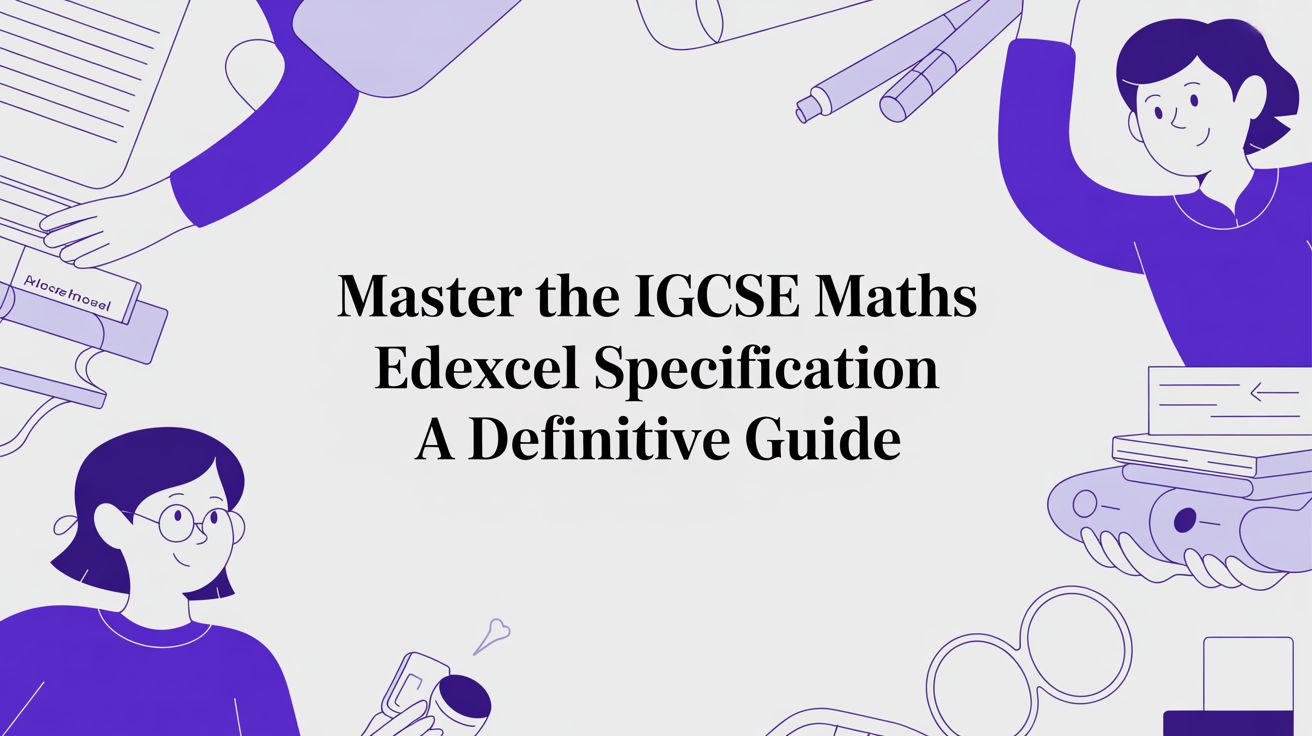 Master the IGCSE Maths Edexcel Specification: Your Ultimate Guide