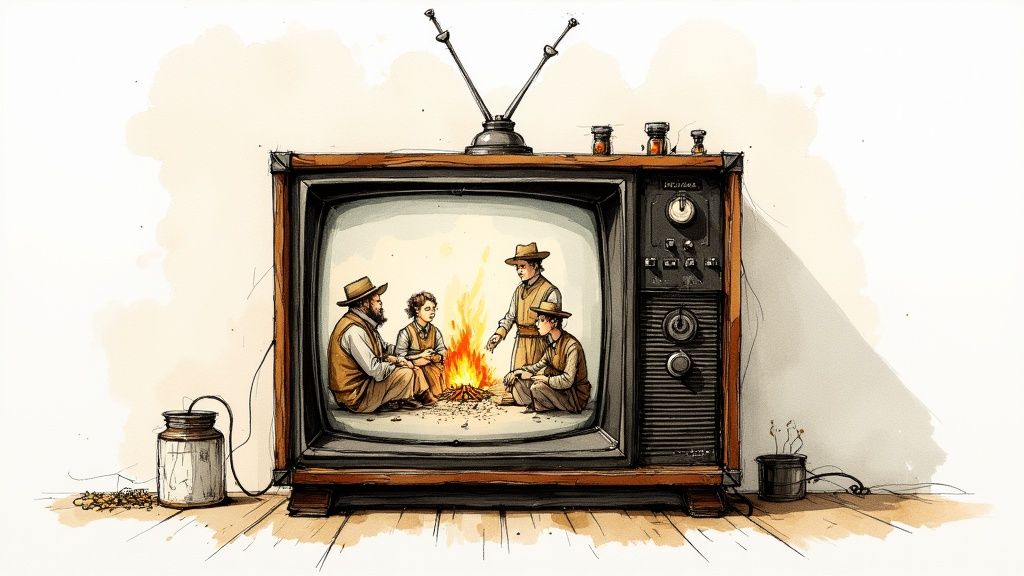 The cast of the Little House on the Prairie television show posing together, capturing the warmth and family dynamic of the beloved series.