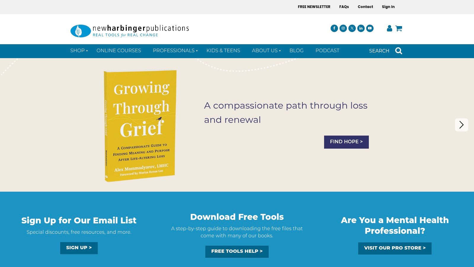 New Harbinger Publications