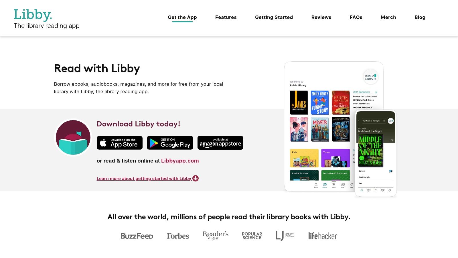 Libby by OverDrive – Free kids’ eBooks and audiobooks via your public library