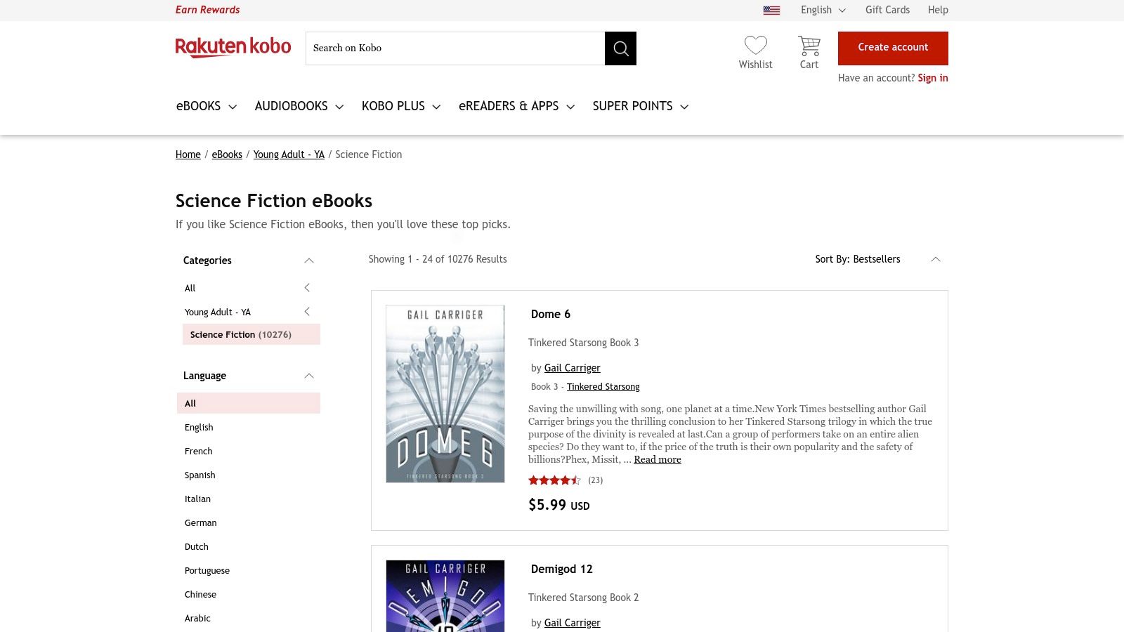 Kobo (Rakuten Kobo) — eBooks and Audiobooks + Kobo Plus