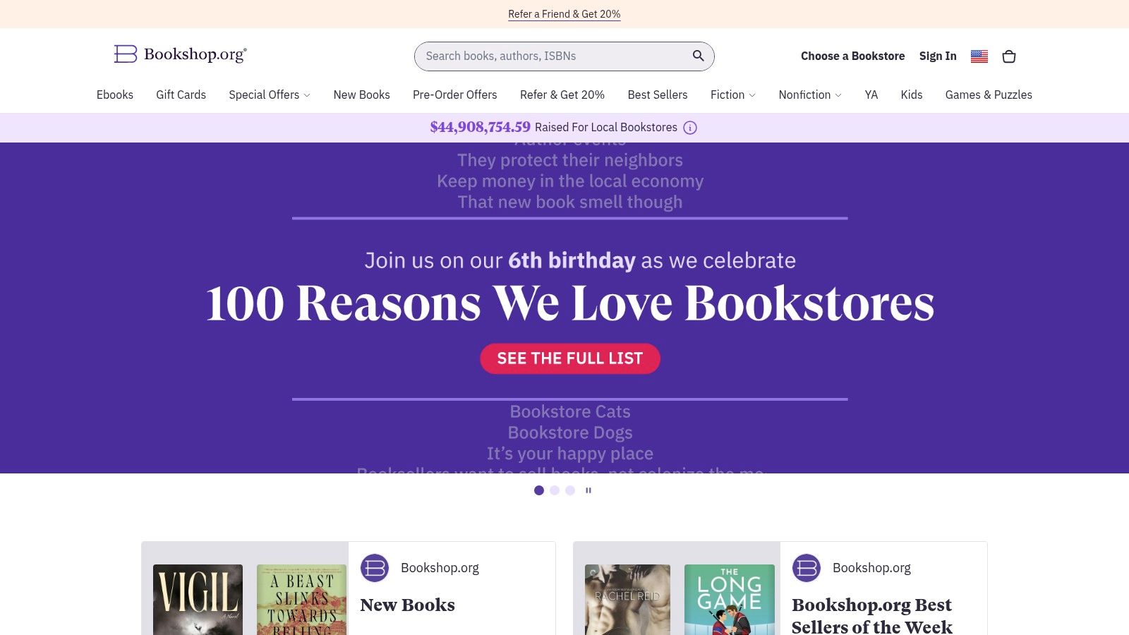 Bookshop.org – Teen & Young Adult