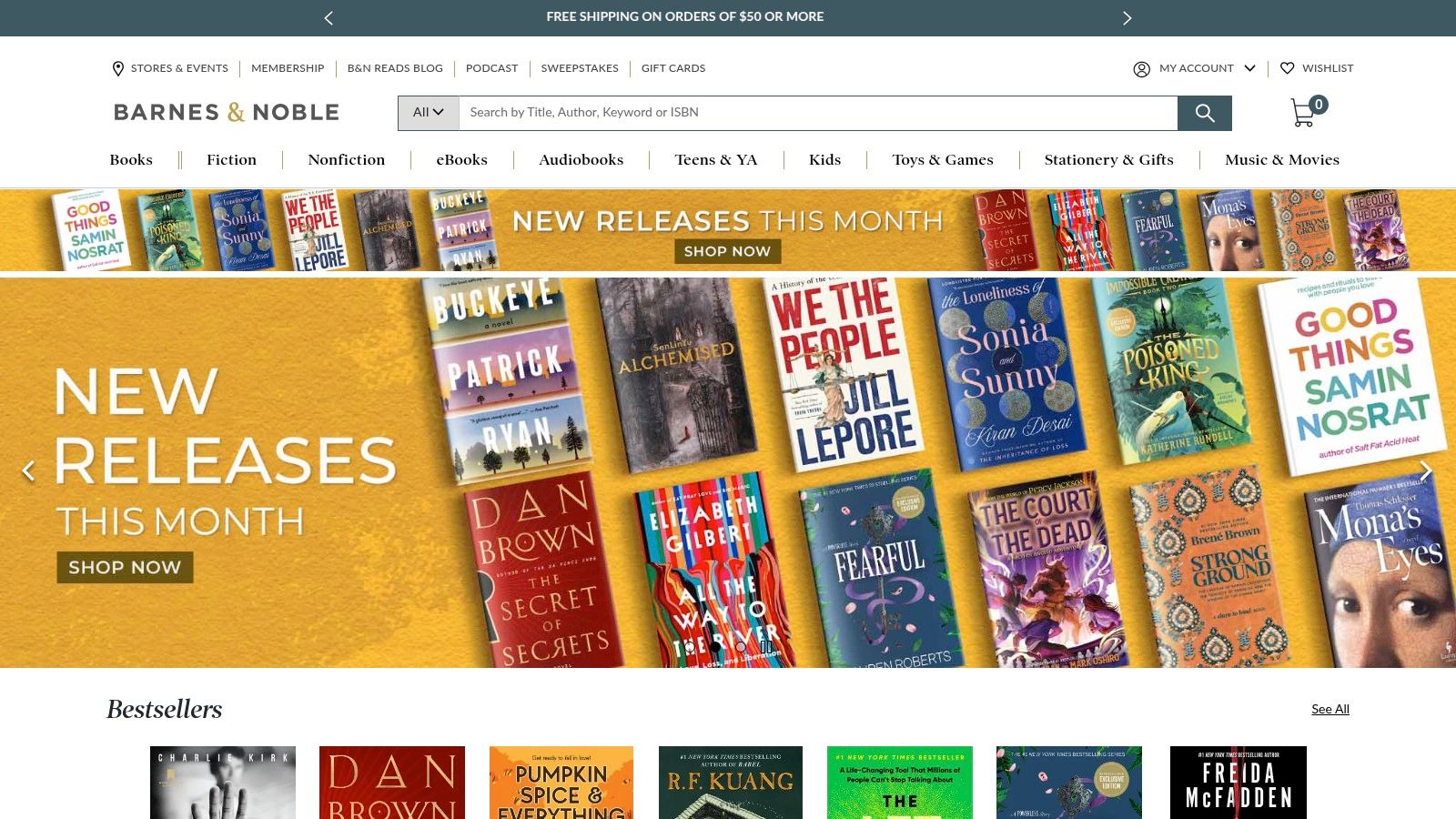 Barnes & Noble – Kids’ Books (including Grade-2 picks)