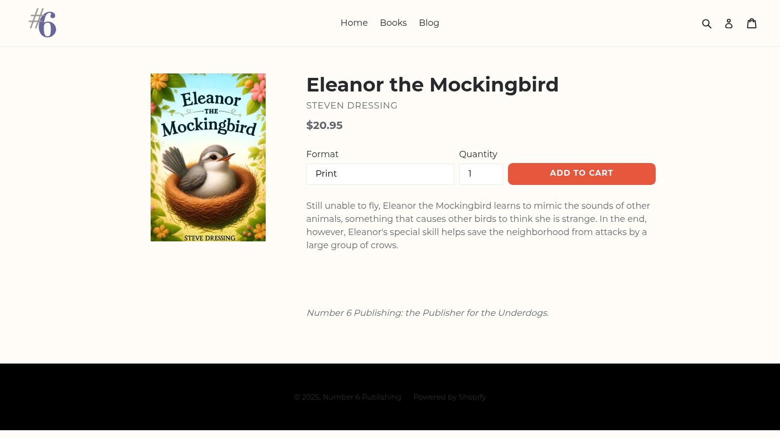 Eleanor The Mockingbird