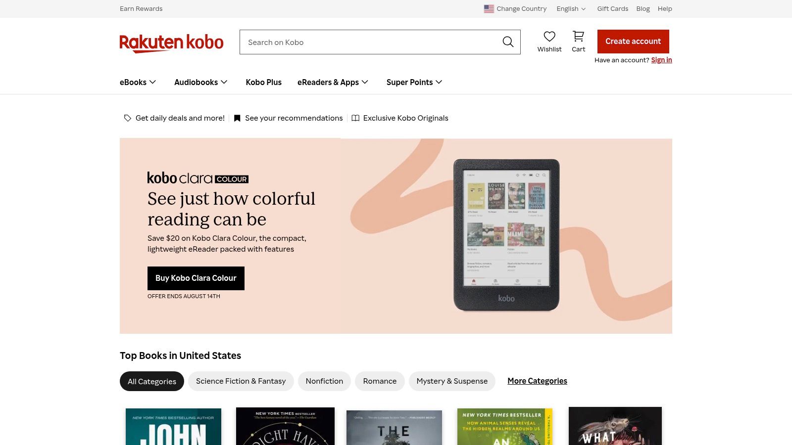 Kobo (Rakuten Kobo) and Kobo Plus