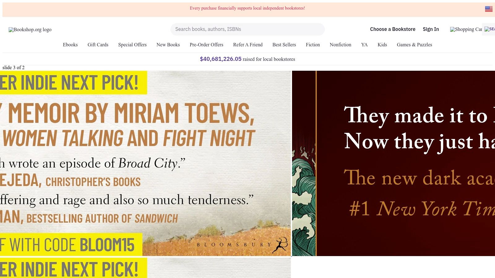 Bookshop.org — Support Local Bookstores Online