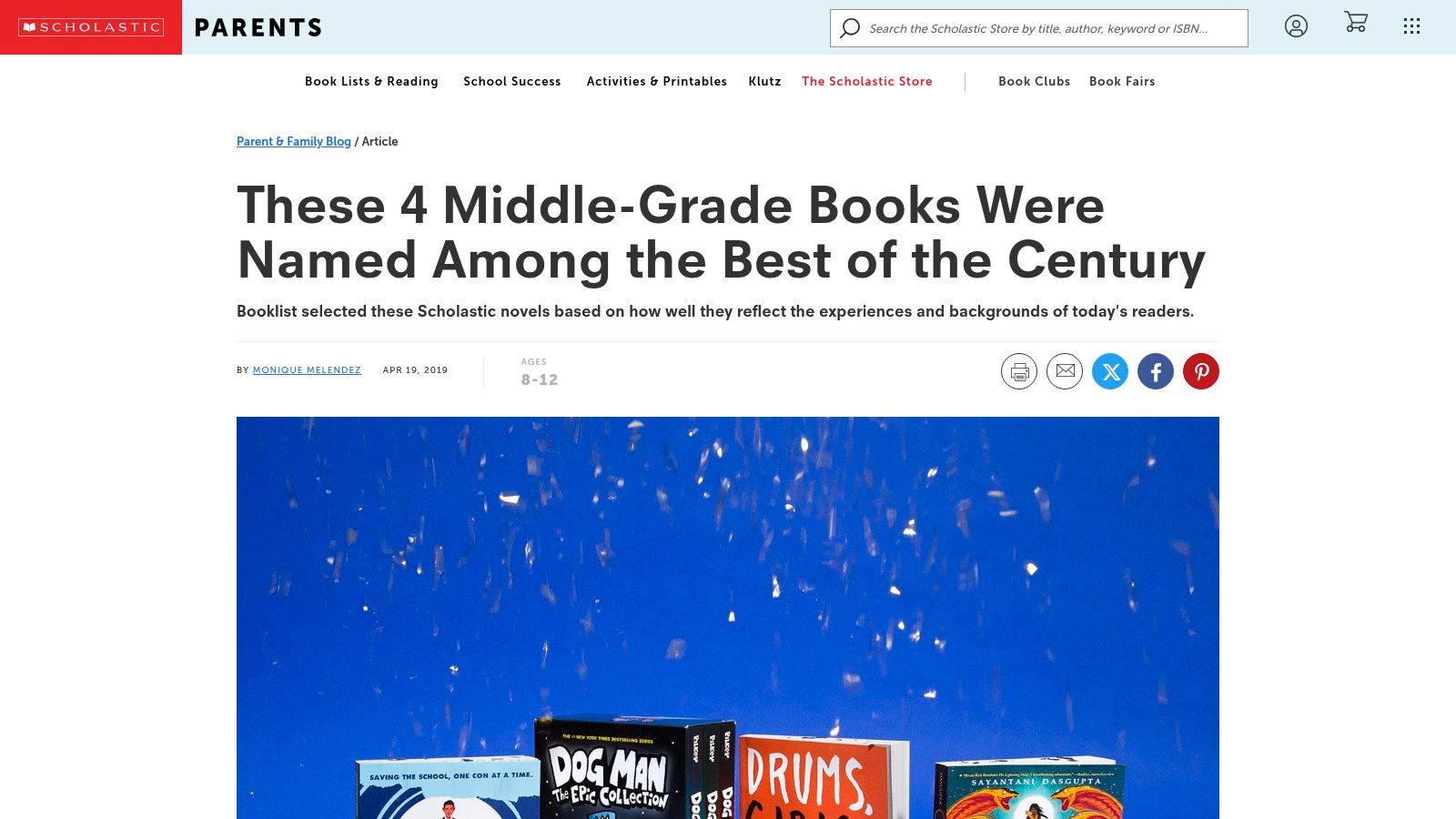 Scholastic (Parents / Teachers + Store)
